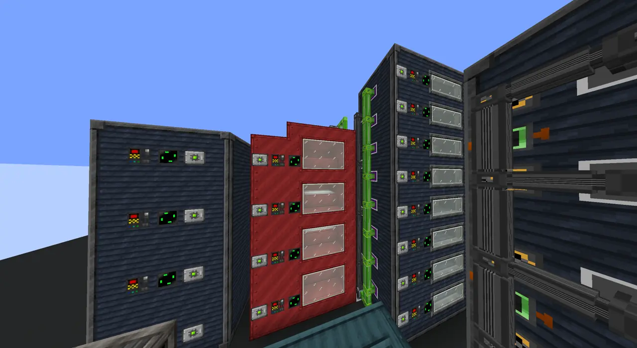 Towers of parallel multiblocks for autocrafting
