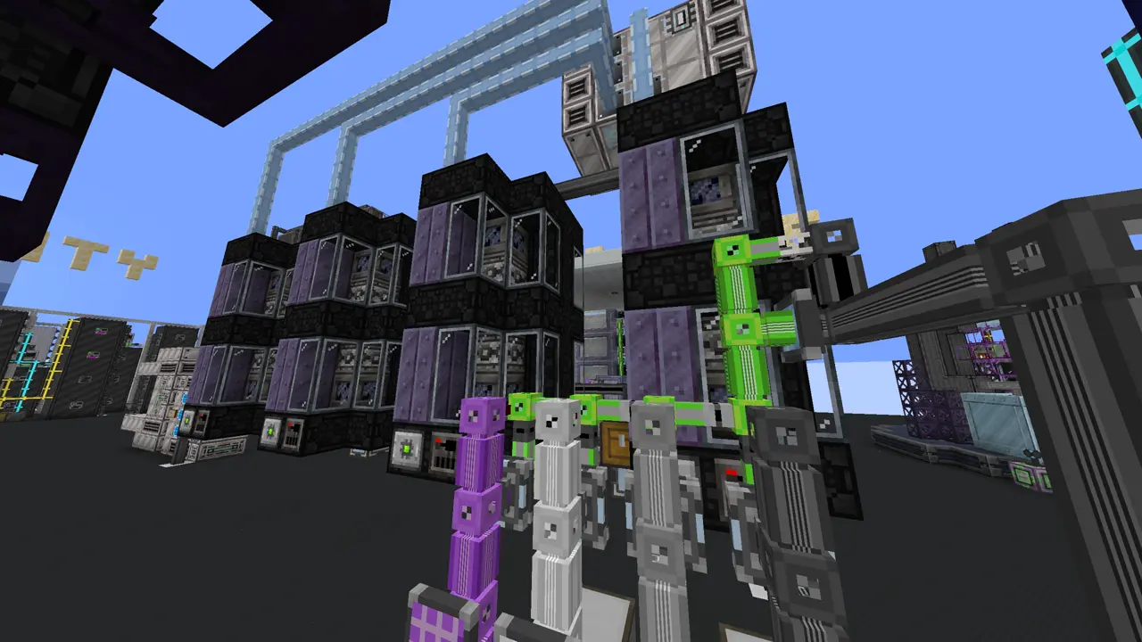 Eight component part assemblies in parallel