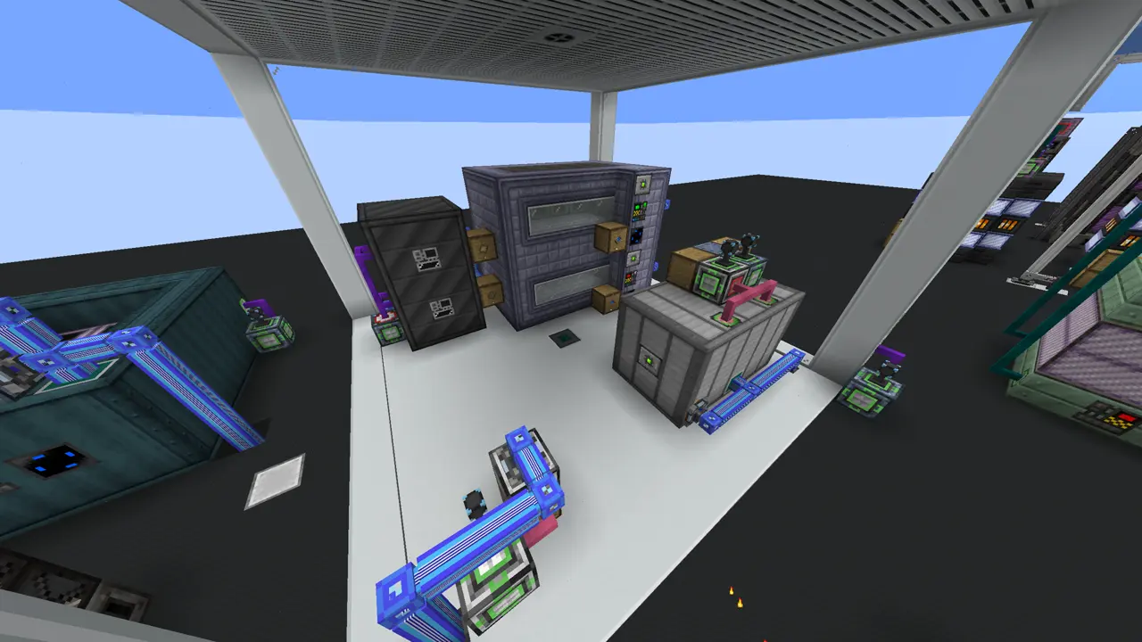 Cleanroom containing new circuit assemblers