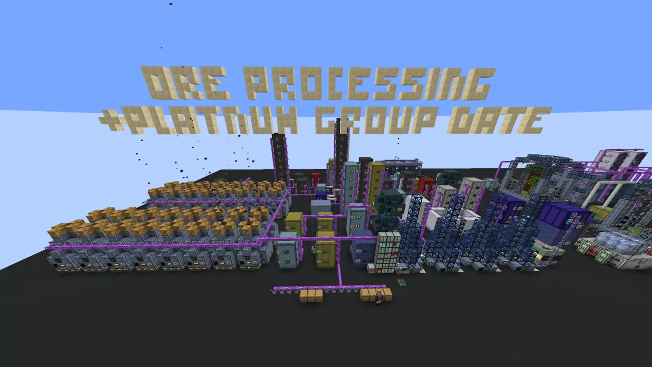 Reworked ore processing system