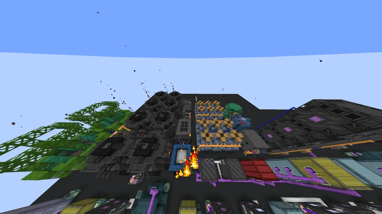 Thallium and zirconium ore processing setup