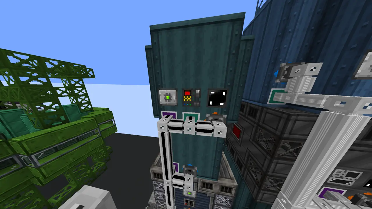 Part of the void ingot processing line